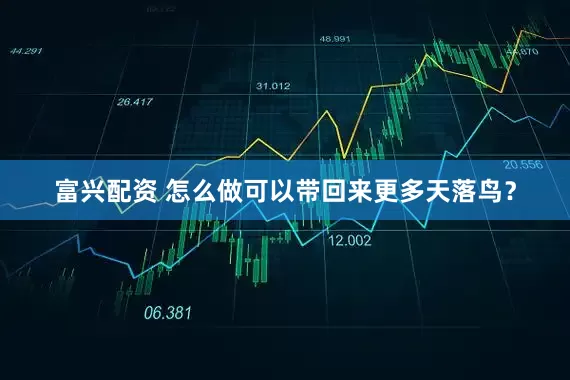 富兴配资 怎么做可以带回来更多天落鸟？