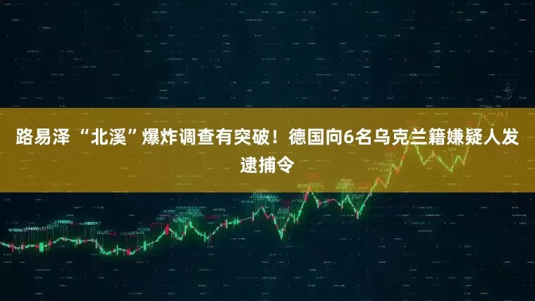 路易泽 “北溪”爆炸调查有突破！德国向6名乌克兰籍嫌疑人发逮捕令