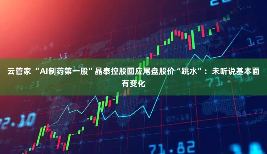 云管家 “AI制药第一股”晶泰控股回应尾盘股价“跳水”：未听说基本面有变化