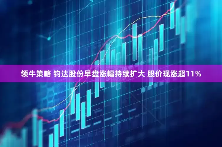 领牛策略 钧达股份早盘涨幅持续扩大 股价现涨超11%